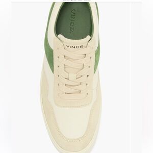 Vince Women's Beige and Green BenfieldSneakers
